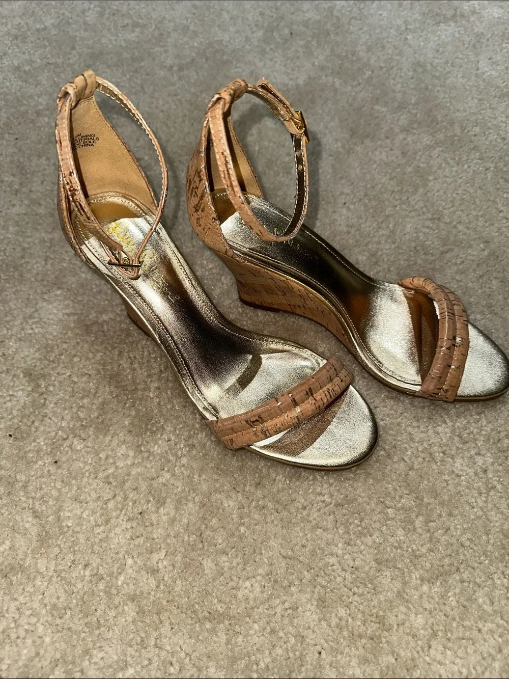 Lilly Pulitzer cork wedge